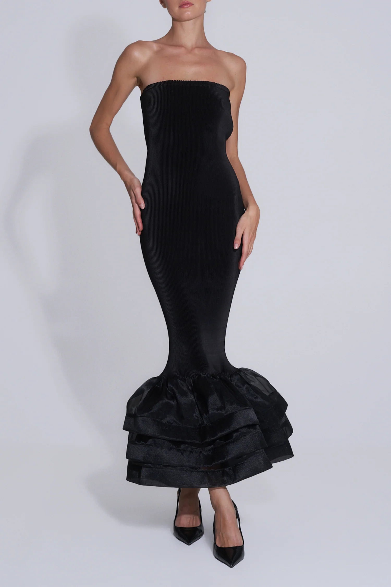 Ramblas Dress | Noir