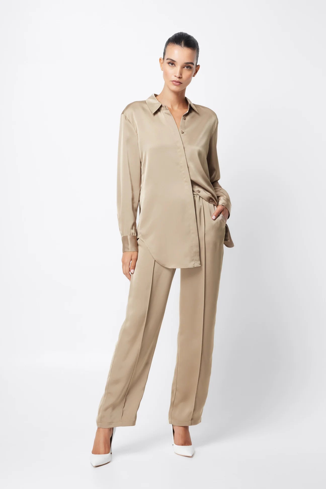Adrift Shirt | Mocha