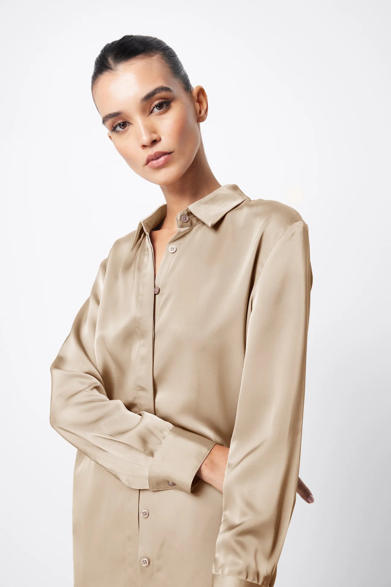 Adrift Shirt | Mocha