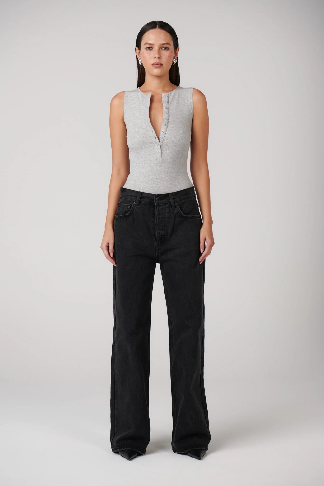 Aurora Bodysuit | Grey Marle