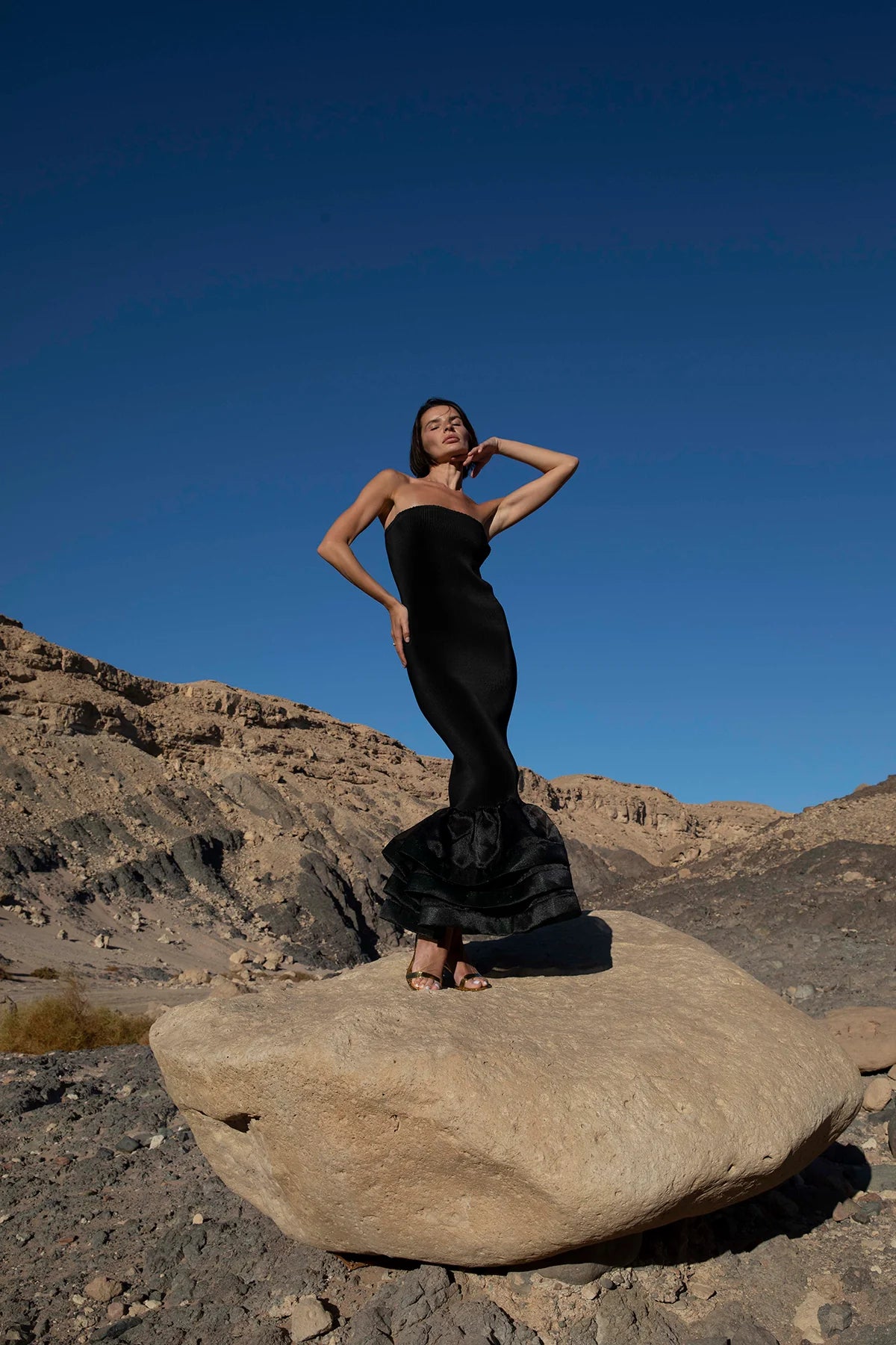 Ramblas Dress | Noir