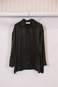 Black Satin Set
