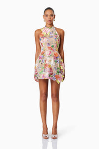 Elliatt Meadowhawk Mini Sequin Dress | Pink
