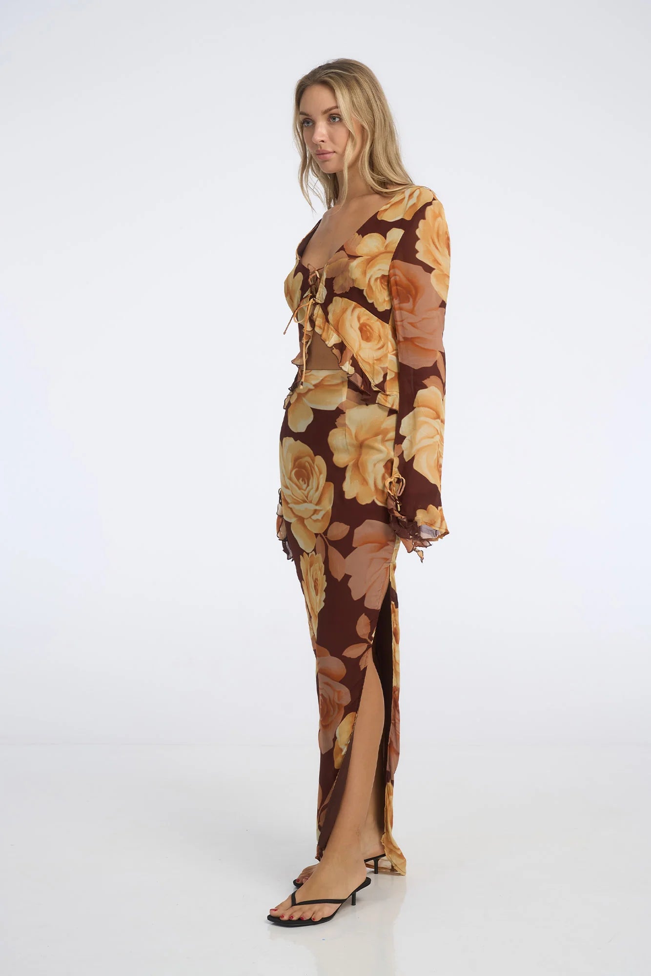 Rosemary Maxi Skirt | Maple Floral