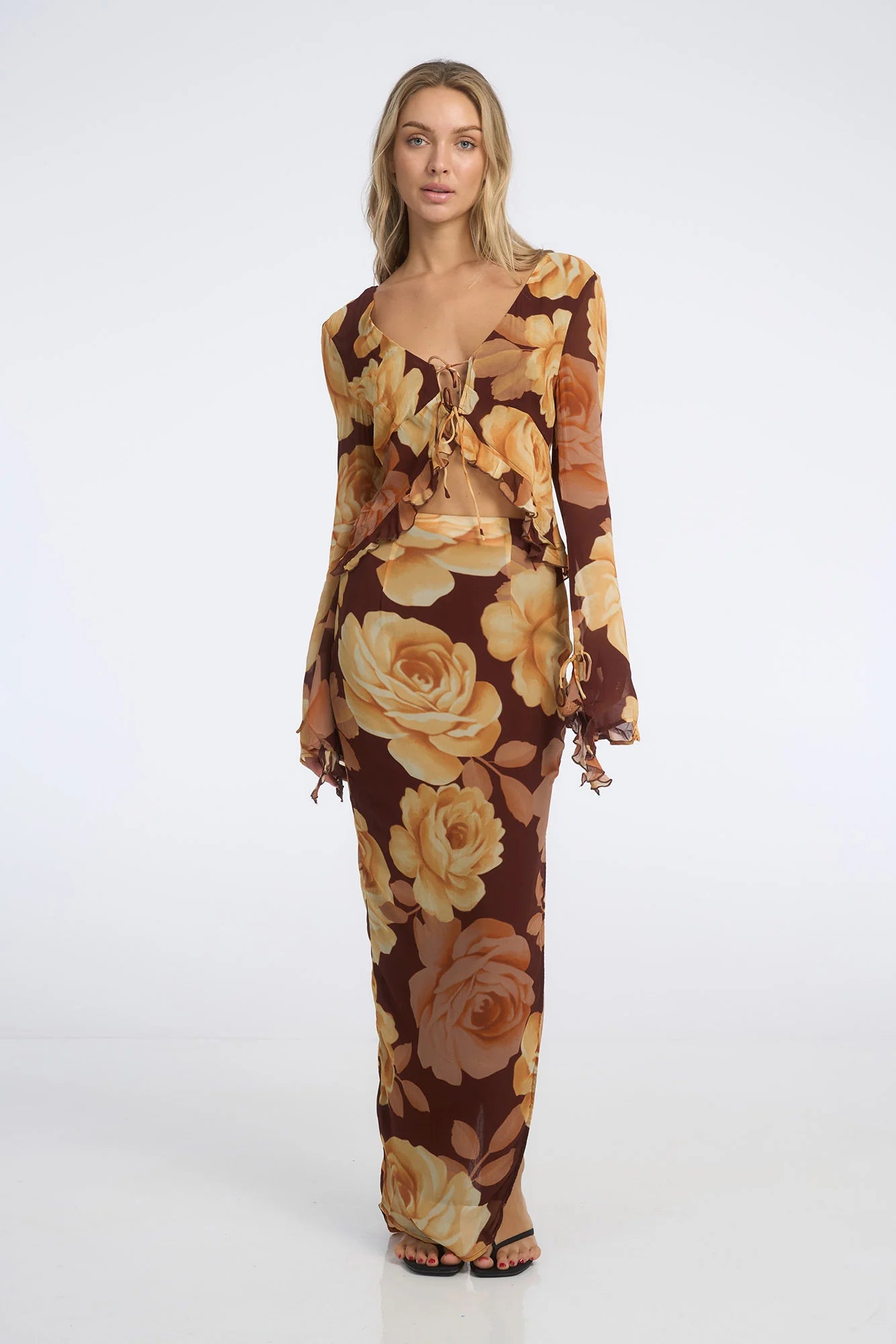Rosemary Maxi Skirt | Maple Floral