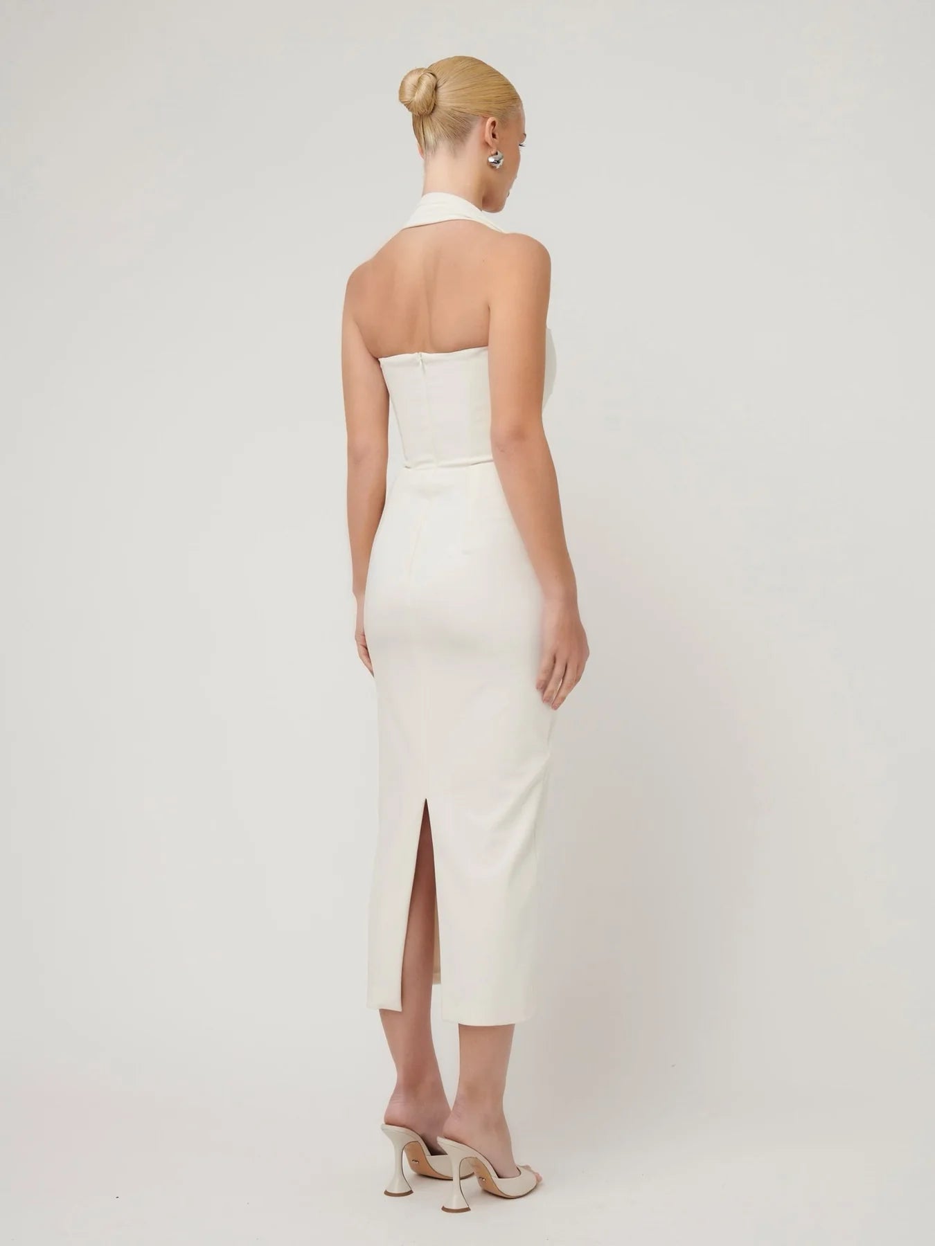Meline Midi Dress | Ivory
