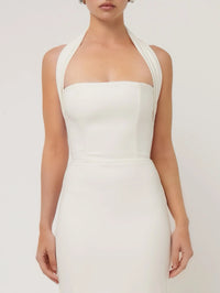 Meline Midi Dress | Ivory