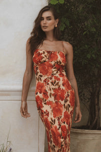 Marta Maxi Dress | Camellia Floral