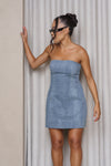 Caliente Strapless Mini Dress