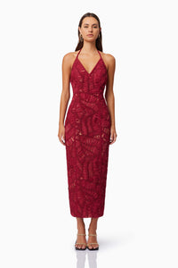 Addison Cocktail Dress | Wine