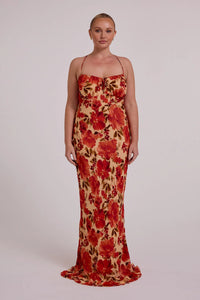 Marta Maxi Dress | Camellia Floral