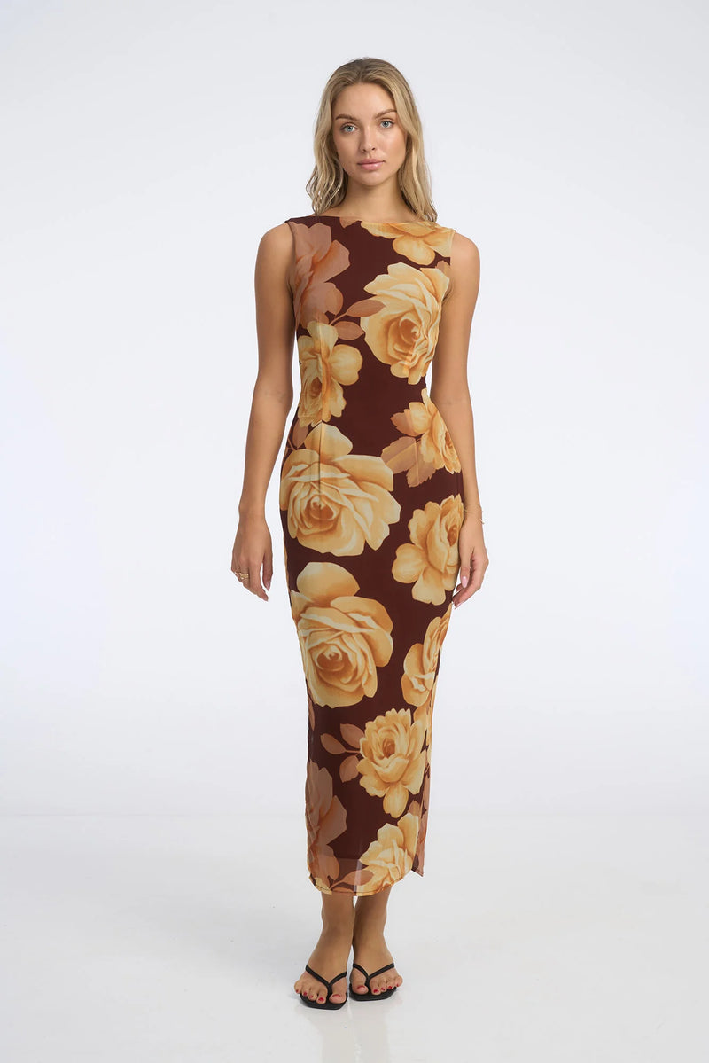 Audrey Dress | Maple Floral