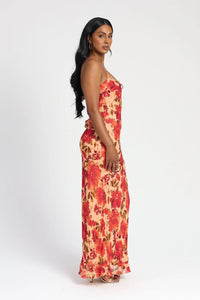 Marta Maxi Dress | Camellia Floral