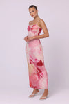 Nora Mesh Maxi Dress | Dahlia Floral