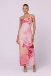 Nora Mesh Maxi Dress | Dahlia Floral
