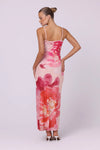 Nora Mesh Maxi Dress | Dahlia Floral
