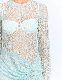 Vero Lace Dress | Mint