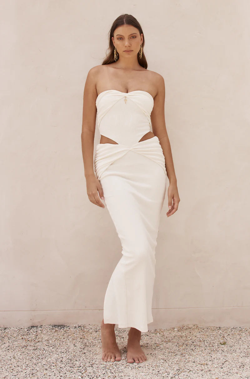 Hailey Maxi Dress | White