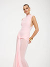 Roza Maxi Dress | Petal Pink